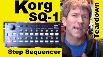 Look Inside a Korg SQ-1 CV Gate Step Sequencer