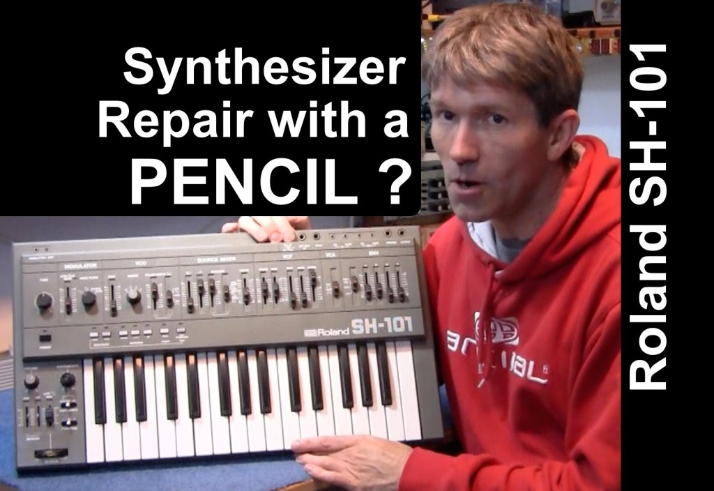 Repair a Roland SH101 Synth sound.cab