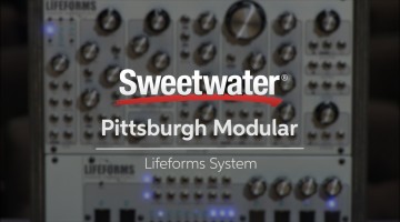 Lifeforms System 201 Modular Synthesizer Demo